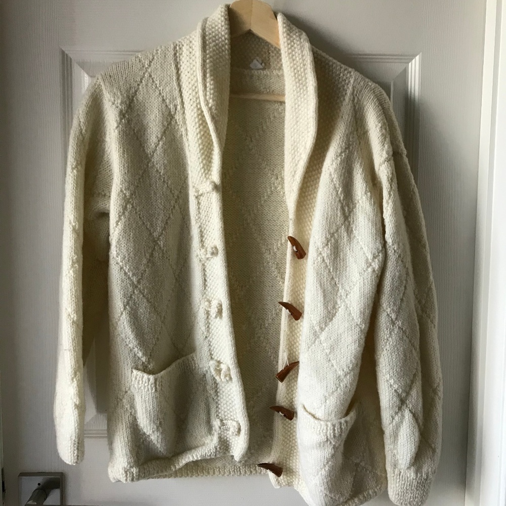 Babaa Lookalike - Cream Knit Cardigan